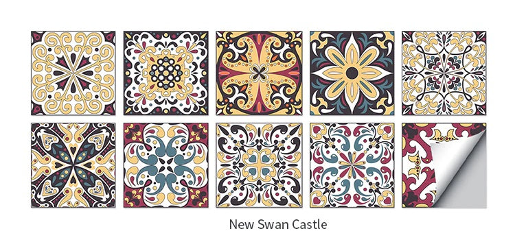 Waterproof self adhesive wall stickers set - Image 32