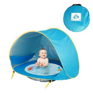 Pop up beach pool baby tent