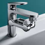 Multi angle rotation faucet