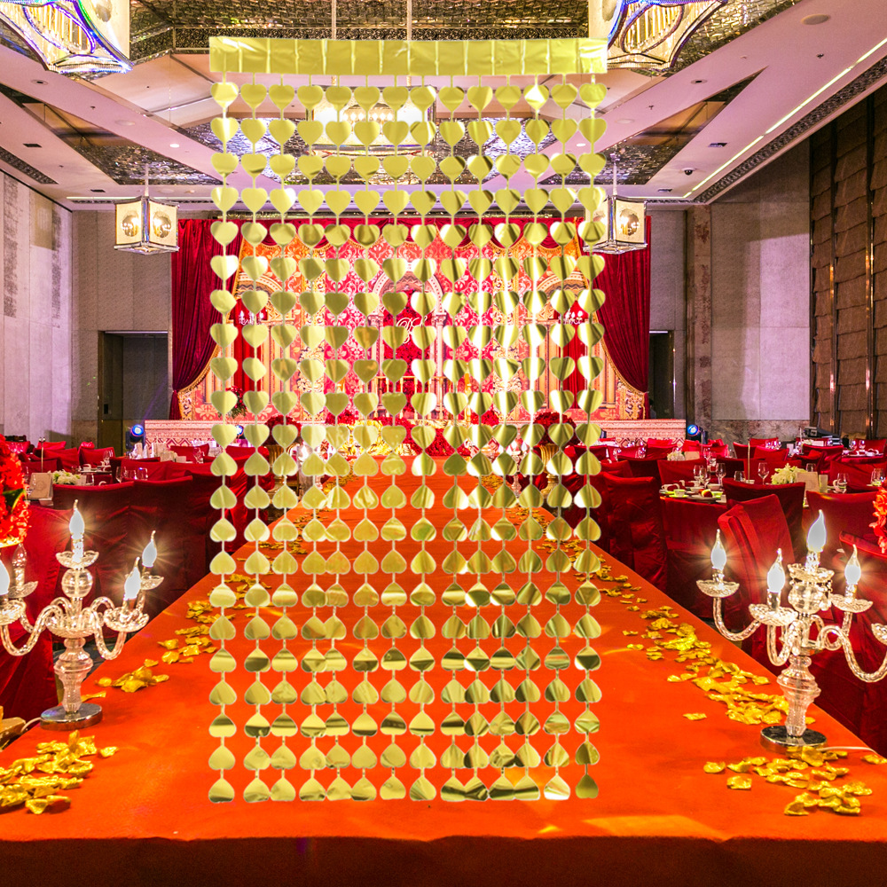 Heart shaped door fringe curtain - Image 11