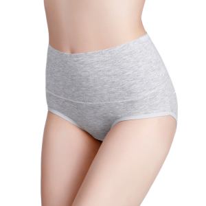 Plus size high waist panties set of 4 pcs