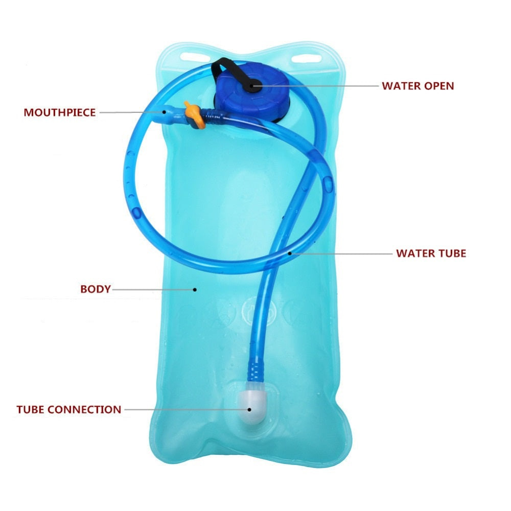 Ultralight waterproof backpack with optional water bag - Image 21