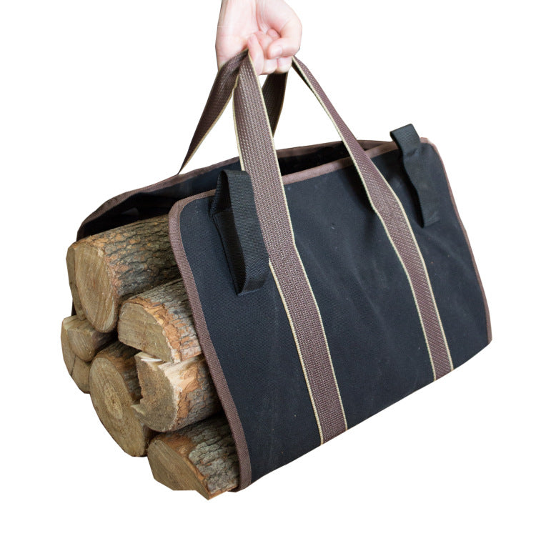 Firewood carrier bag