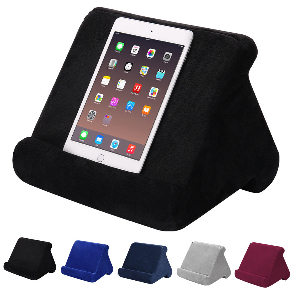 Multi-angle soft pillow stand for iPad & smartphones - Image 2