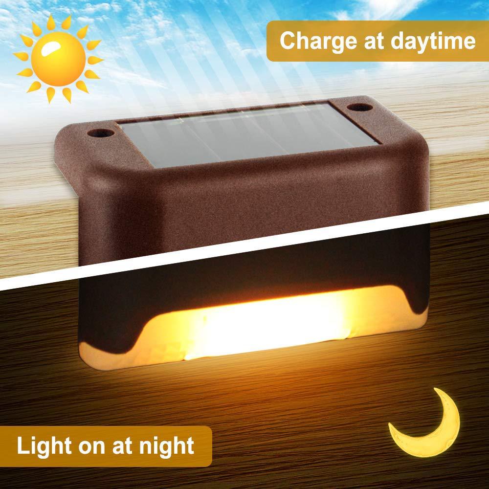 Solar powered fence light - 2pack - Image 4