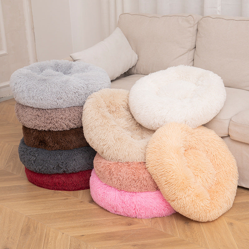 Warm plush pet bed - Image 12