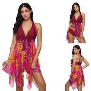 Two-piece tankini swimsuit