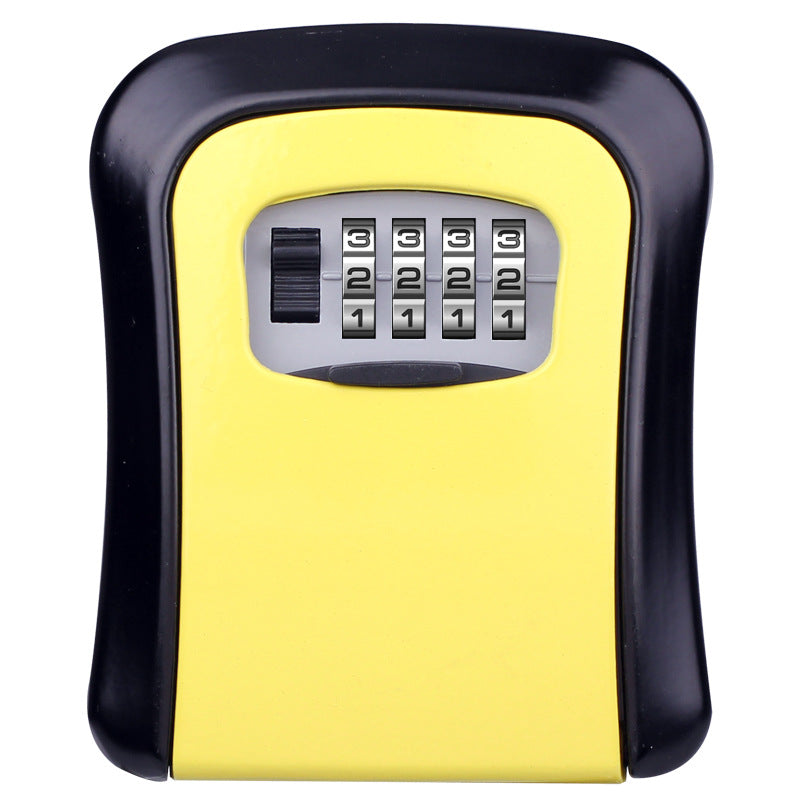 Wall mounted key lock box