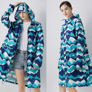 Waterproof hooded casual jacket for women