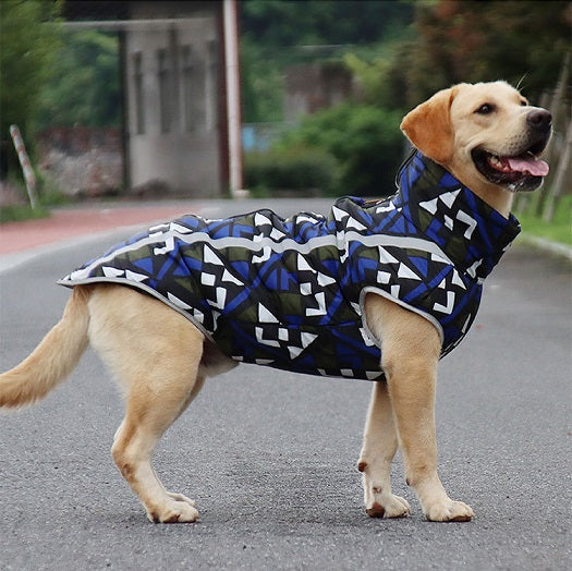 Waterproof dog jacket vest