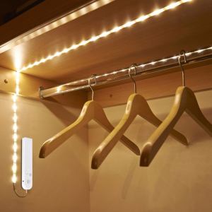 Motion activated LED light strip