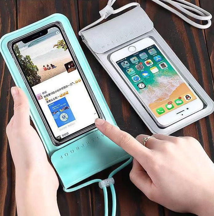 Universal waterproof mobile phone bag
