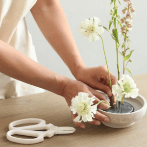 Small ikebana kenzan flower frog
