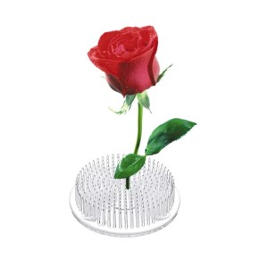 Plastic ikebana kenzan flower frog
