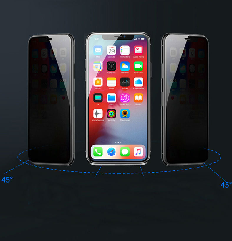 Tempered glass privacy screen protector for iPhone - Image 4