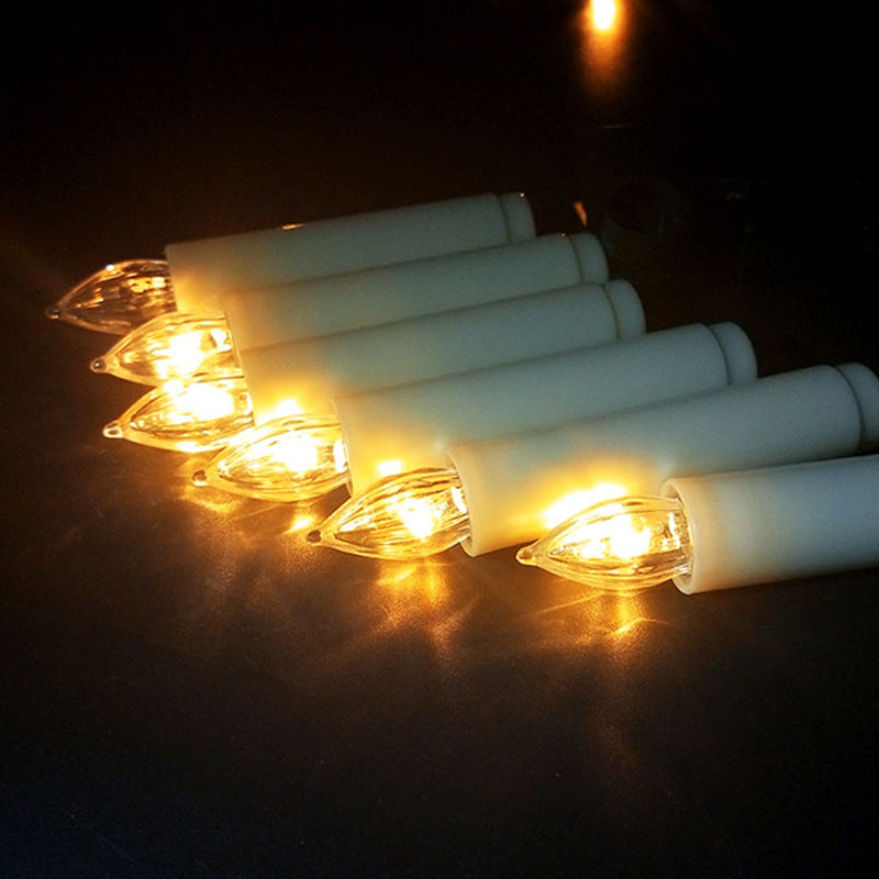 LED tapper candles with clips & remote control set - Image 6