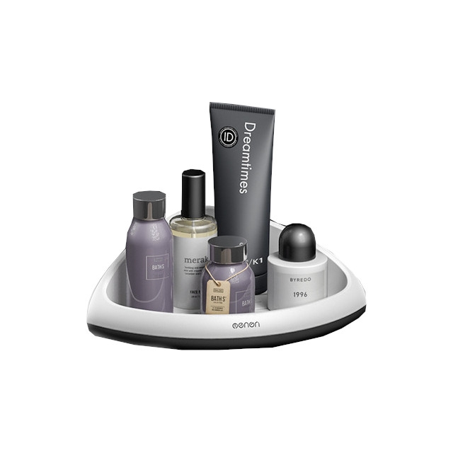 Wall mounted bathroom storage rack - Image 11