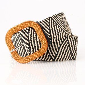Casual Boho style wide belt