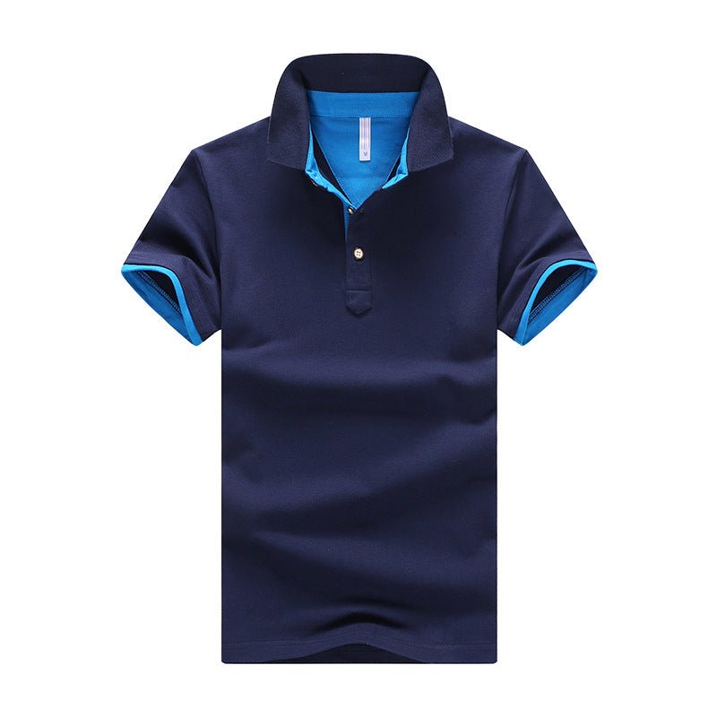 Short sleeve men's polo shirt