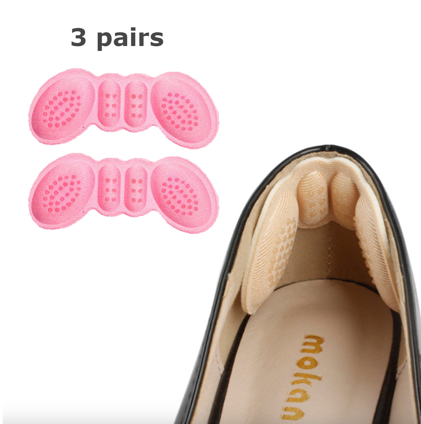 Foot protection shoe insole sticker pads - 3pairs - Image 13
