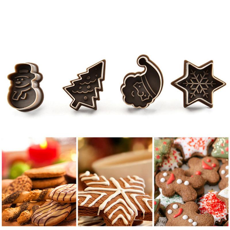 Christmas themed cookie molds set - Image 4