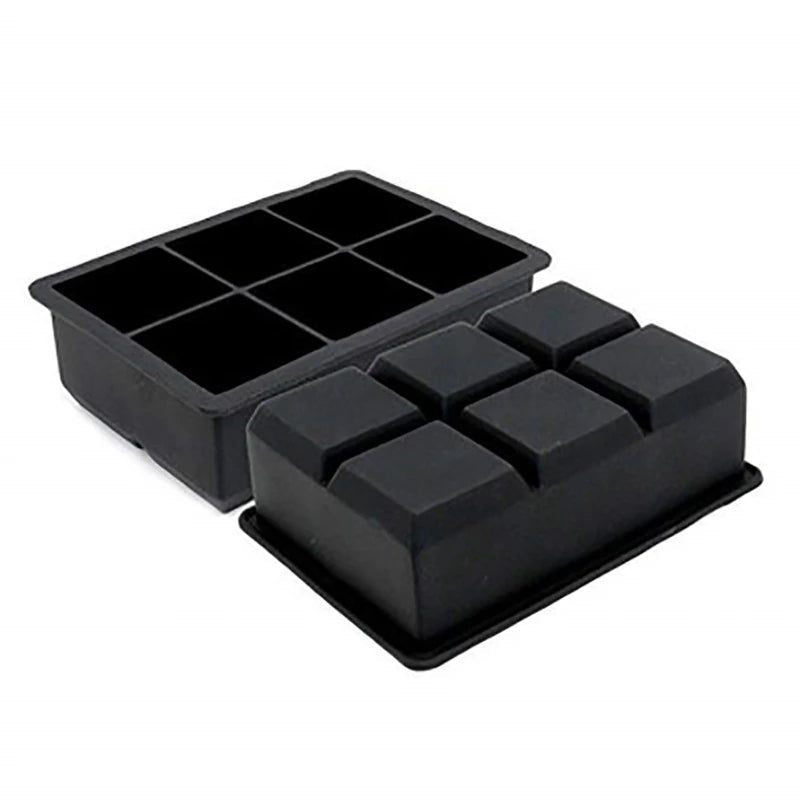 Large squares silicone ice cube mold - Image 4