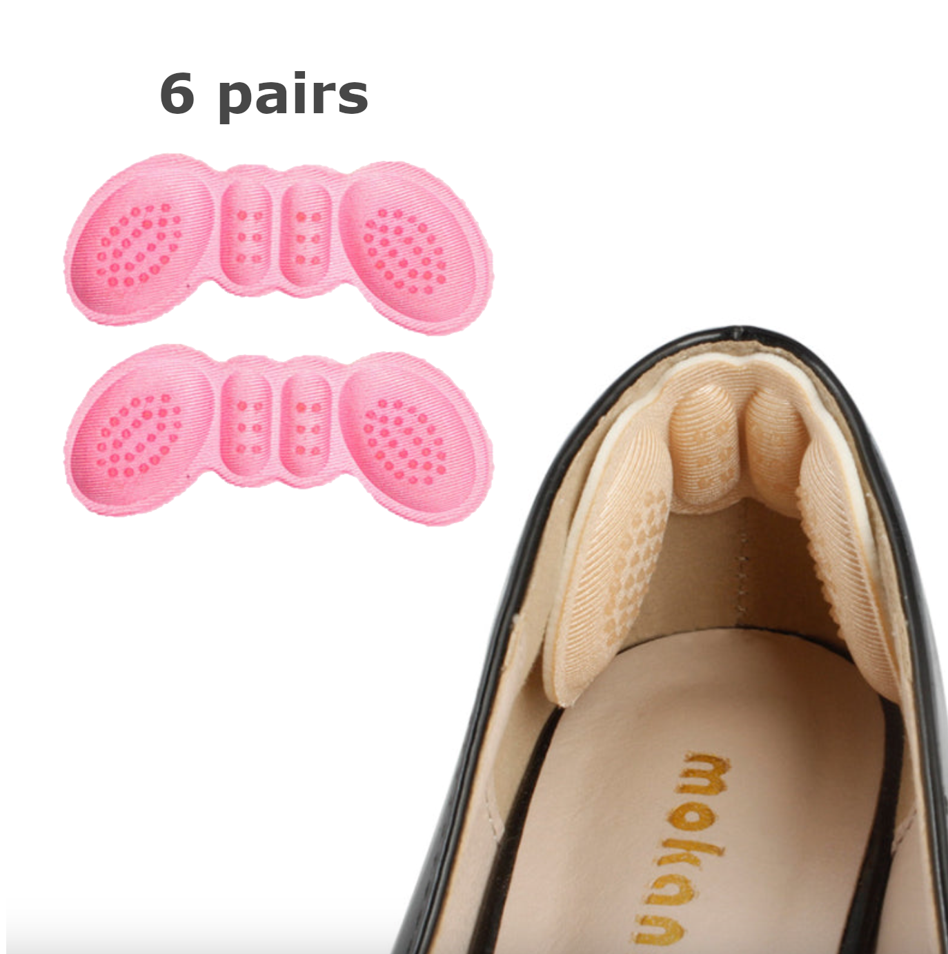 Foot protection shoe insole sticker pads - 3pairs - Image 16