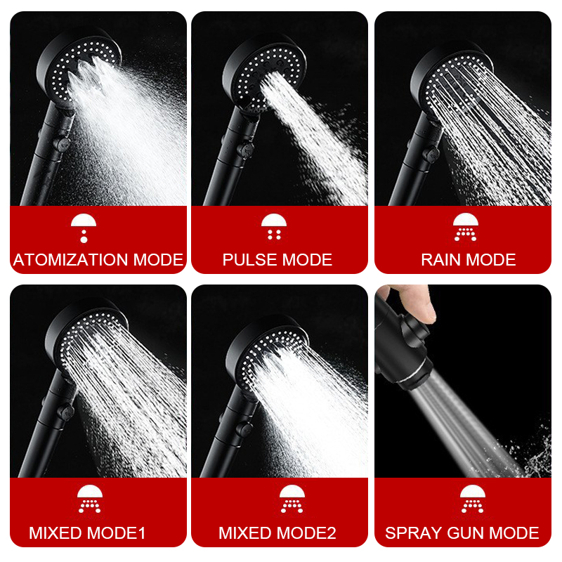 Adjustable 6 modes shower head - Image 4