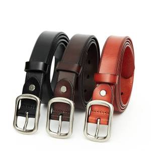 Women's cowhide belt