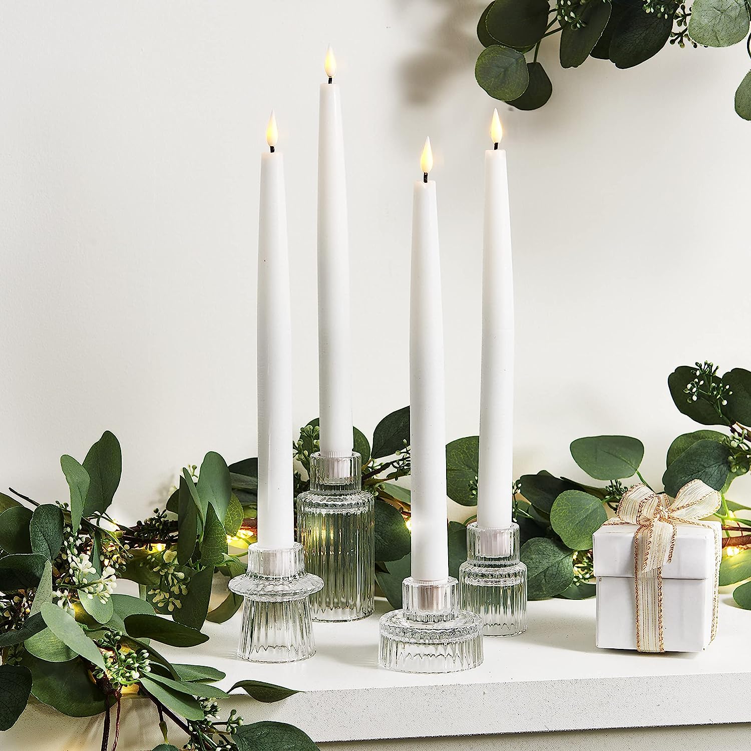 Flameless LED taper candles set with remote - Image 12