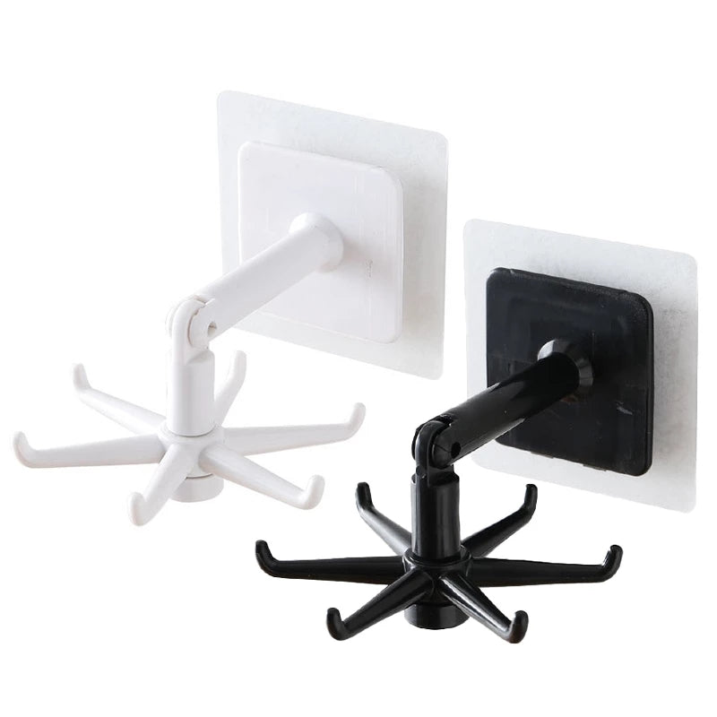 Rotatable kitchen hanging rack