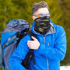 Fleecy neck warmer for men and women