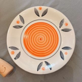 Ceramic dinner plate