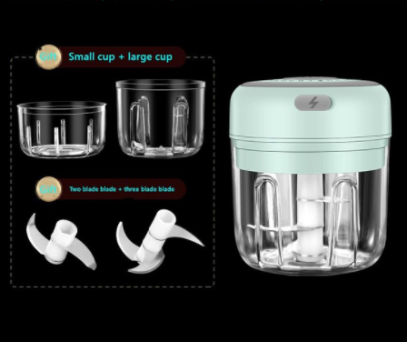 Electric mini vegetable chopper & masher - Image 25