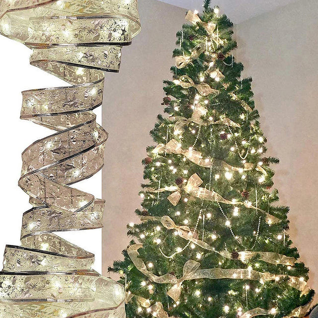 LED Christmas ribbon lights