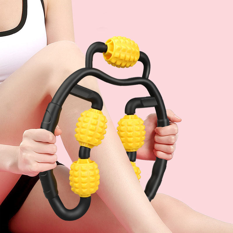 Five-wheels muscle massager