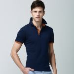 Short sleeve men's polo shirt