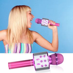 WS858L wireless karaoke microphone