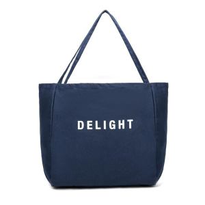 Canvas shoulder beach bag