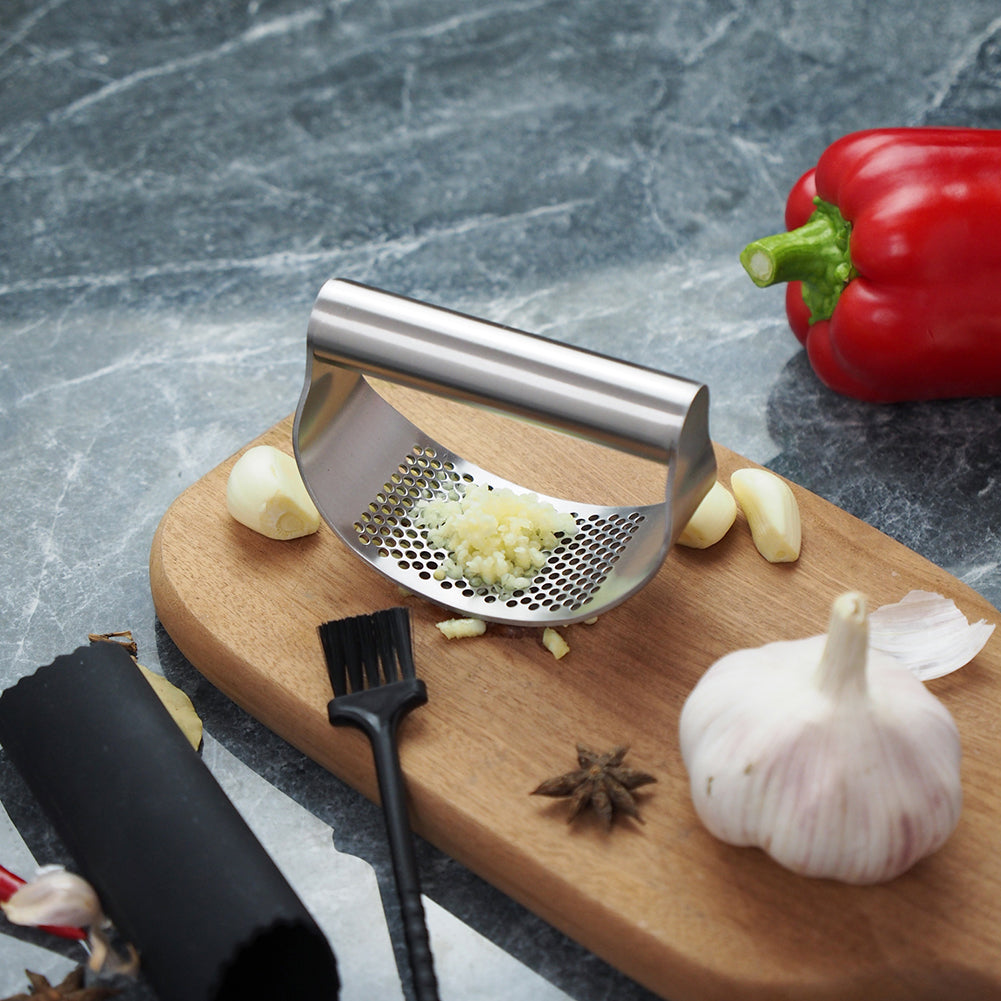 Stainless steel manual garlic press - Image 8