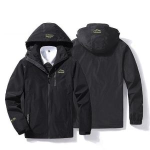 Outdoor sports hooded jacket for men and women