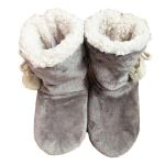 Warm indoor women's slipper boots