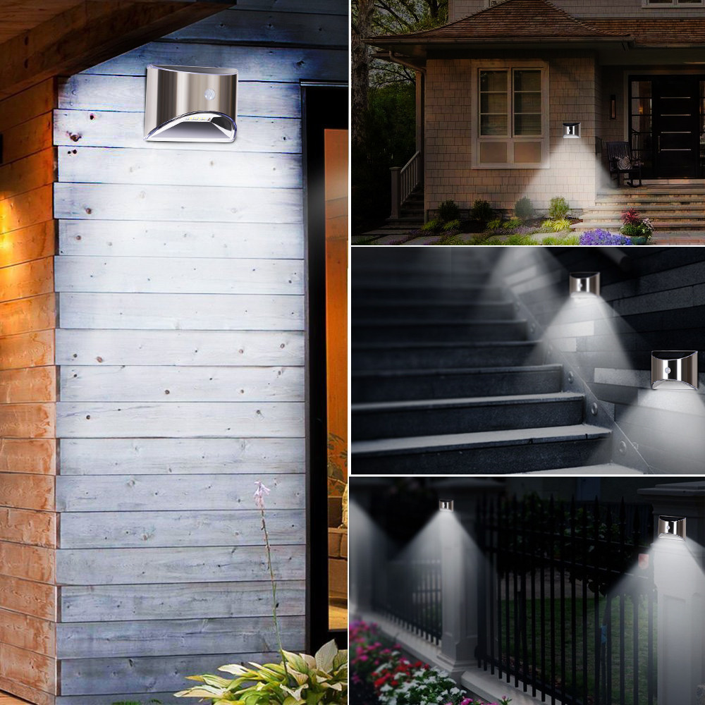Outdoor motion sensor solar wall light - Image 8
