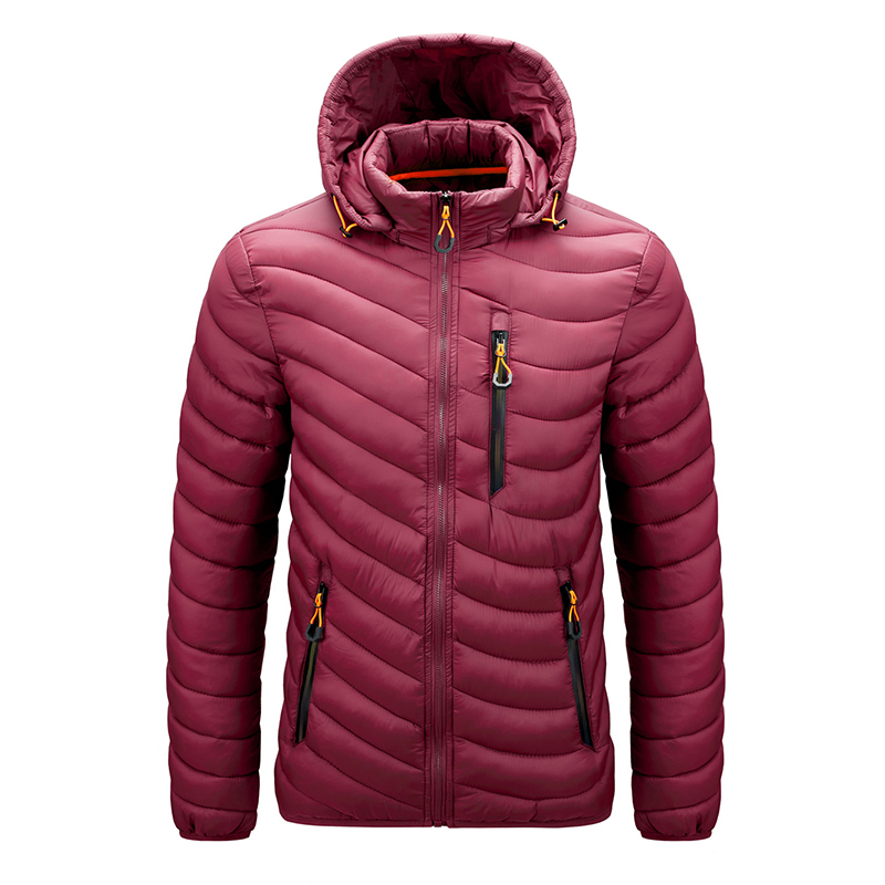 Lightweight men's zipper jacket with hood - Image 7