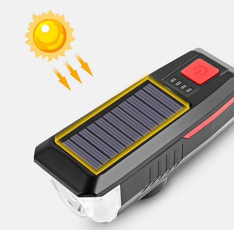 2 in 1 solar bike light & horn - Image 9