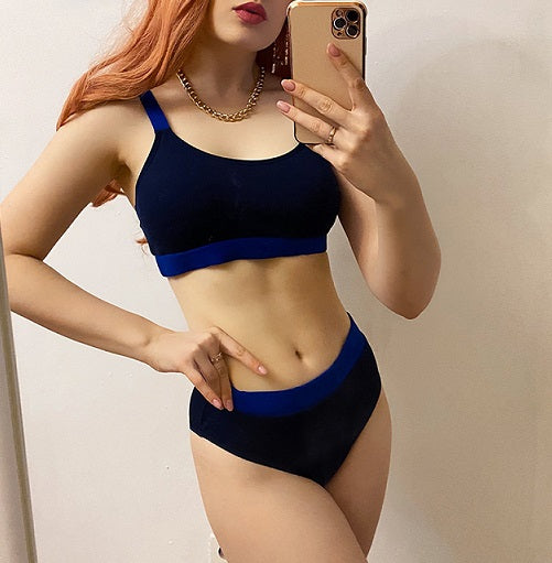 Padded top & bikini set