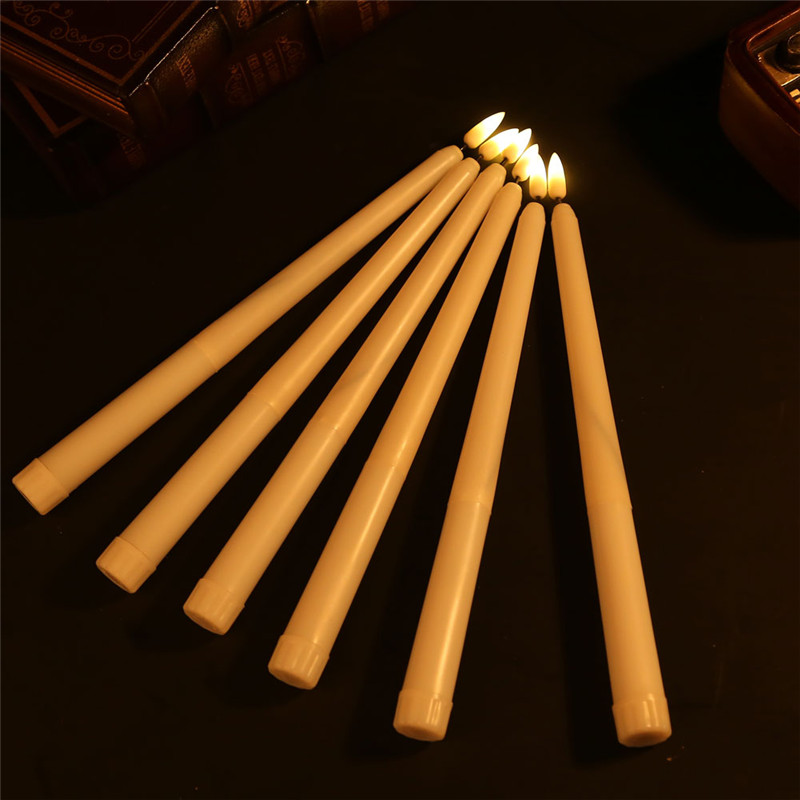 Flameless LED taper candles set with remote - Image 4