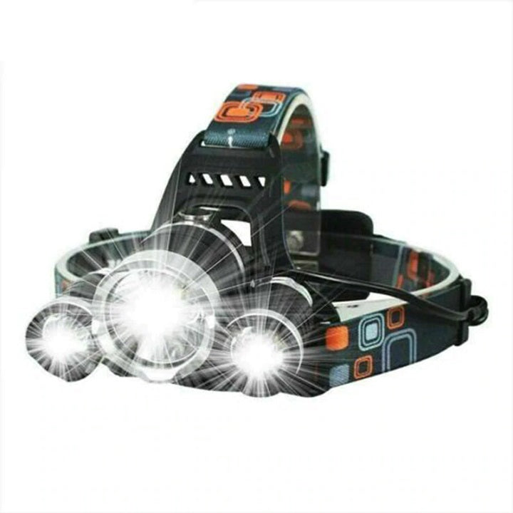 Super bright rechargeable headlamp