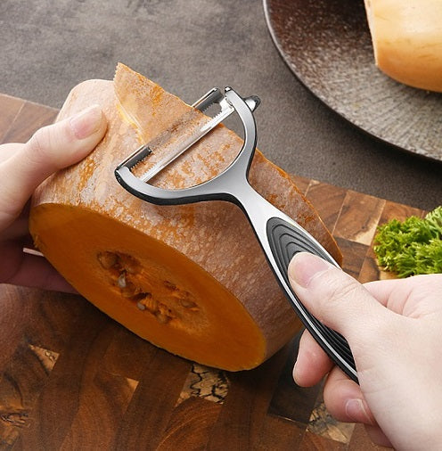 Stainless steel fruit & vegetable peeler