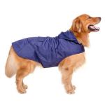Pet raincoat with reflective strip